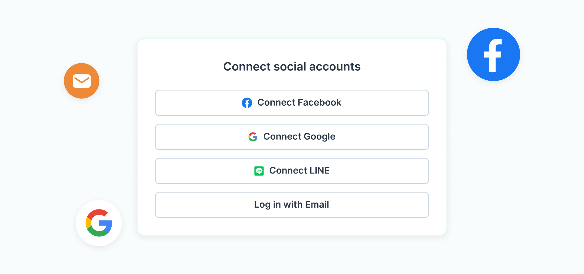 Connect Social Accounts