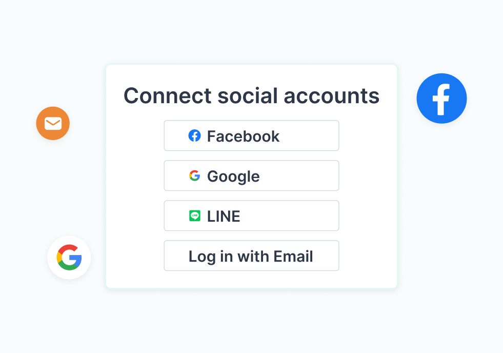 Connect Social Accounts